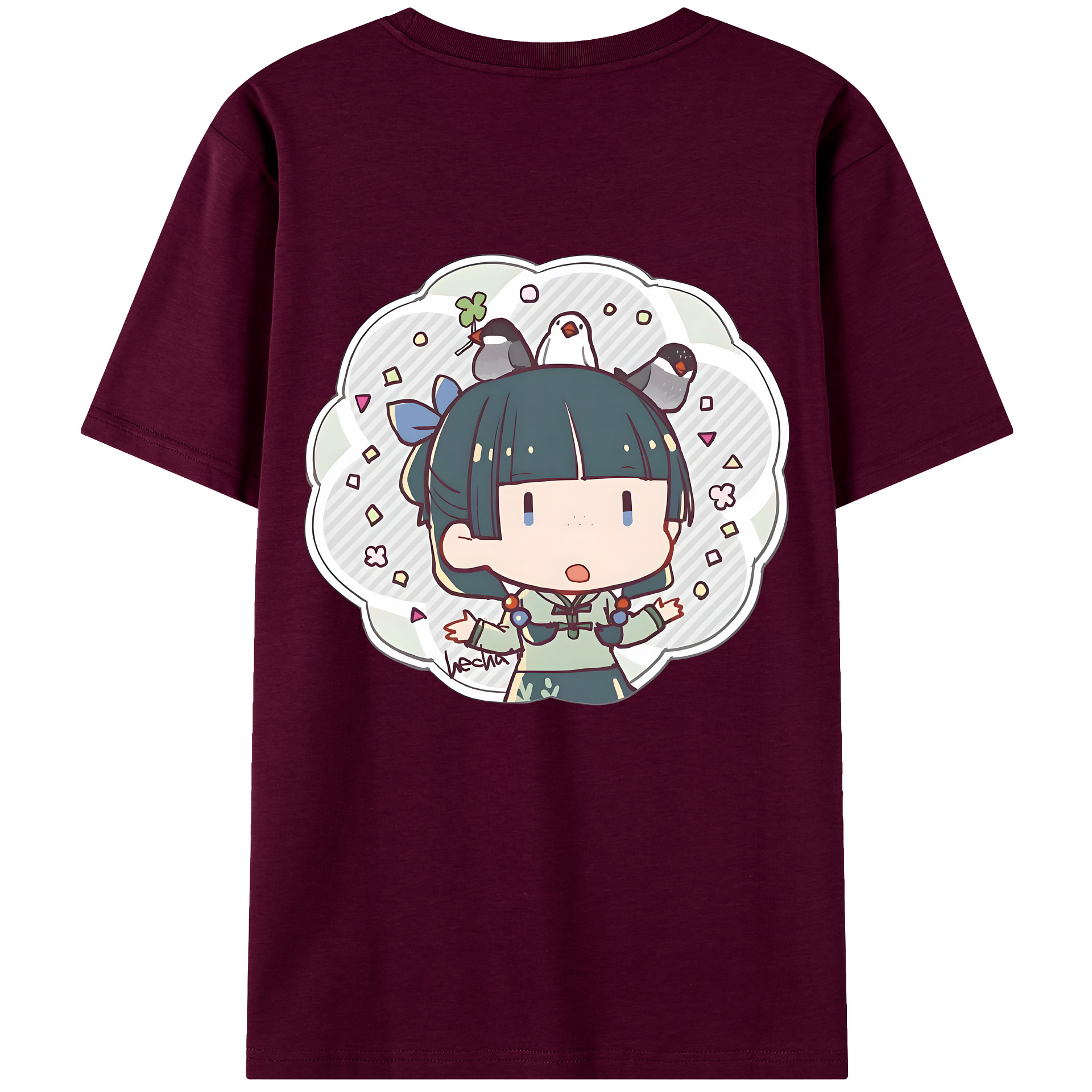 （画像用） 薬屋のひとりごと The Apothecary Diaries レディース半袖Tシャツ(バックプリント)